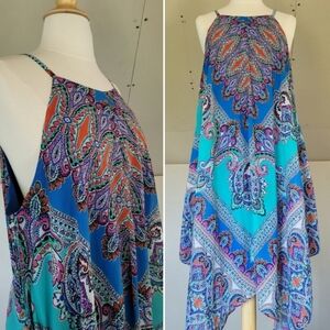 Dress Barn Sun Dress | Boho Southwestern size 16